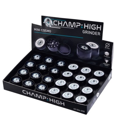 Champ High Mini Cosmo Metal Grinder 3 Parts 30mm
